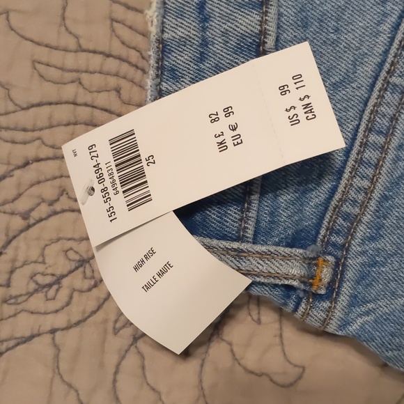 Abercrombie & Fitch High Rise Jeans 0R - Picture 7 of 8